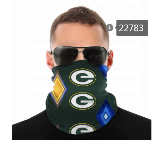 2021 NFL Green Bay Packers 142 Dust mask with filter->nfl dust mask->Sports Accessory